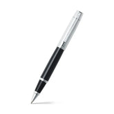 Sheaffer Gift 300 Rollerball Pen Glossy Black and Chrome with Chrome-Plated Trim